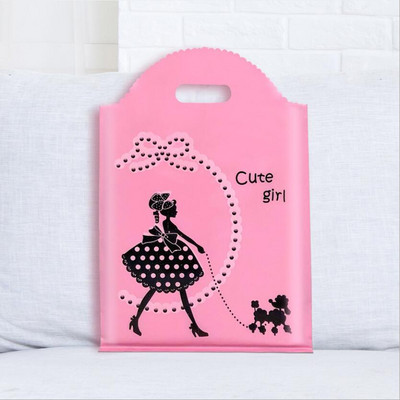 50 τεμ. Χαριτωμένη μικρή τσάντα δώρου Πλαστική τσάντα για πάρτι με λαβή Μπομπονιέρα καραμέλα Βιβλίο κοσμημάτων Τσάντες συσκευασίας παιχνιδιών για πάρτι γενεθλίων γάμου