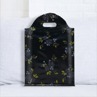 50 τεμ. Χαριτωμένη μικρή τσάντα δώρου Πλαστική τσάντα για πάρτι με λαβή Μπομπονιέρα καραμέλα Βιβλίο κοσμημάτων Τσάντες συσκευασίας παιχνιδιών για πάρτι γενεθλίων γάμου