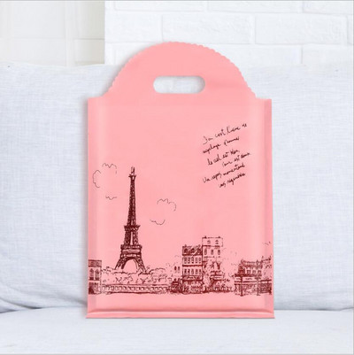 50 τεμ. Χαριτωμένη μικρή τσάντα δώρου Πλαστική τσάντα για πάρτι με λαβή Μπομπονιέρα καραμέλα Βιβλίο κοσμημάτων Τσάντες συσκευασίας παιχνιδιών για πάρτι γενεθλίων γάμου