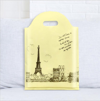 50 τεμ. Χαριτωμένη μικρή τσάντα δώρου Πλαστική τσάντα για πάρτι με λαβή Μπομπονιέρα καραμέλα Βιβλίο κοσμημάτων Τσάντες συσκευασίας παιχνιδιών για πάρτι γενεθλίων γάμου