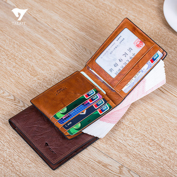 Portofel barbatesc din piele ecologica - trei culori