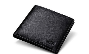 Casual πορτοφόλι από οικολογικό δέρμα με θήκες για πιστωτικές κάρτες και λογαριασμούς