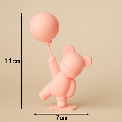 Must kuld 2022 aastavahetus koogi küpsetamine Dekoratsiooniõhupall Karu Interneti-kuulsus Uusaastapidu koogiääre kaunistus