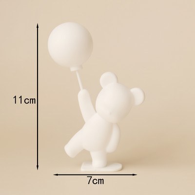 Must kuld 2022 aastavahetus koogi küpsetamine Dekoratsiooniõhupall Karu Interneti-kuulsus Uusaastapidu koogiääre kaunistus