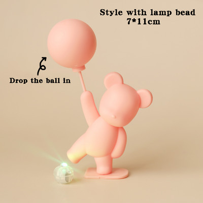 Must kuld 2022 aastavahetus koogi küpsetamine Dekoratsiooniõhupall Karu Interneti-kuulsus Uusaastapidu koogiääre kaunistus