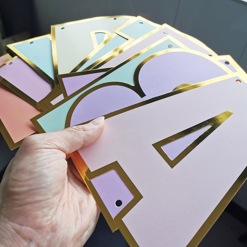 ЧЕСТИТ РОЖДЕН ДЕН Банер Macaron Бонбони Пастелни гирлянди Овесарка Момче Момиче Baby Shower 1st Birthday Pastel Парти Декорация Кръщене