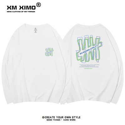 Ανδρική μπλούζα casual με γράμματα σε πολλά χρώματα