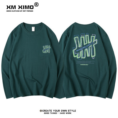 Ανδρική μπλούζα casual με γράμματα σε πολλά χρώματα