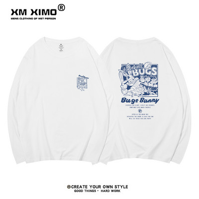 Ανδρική μπλούζα casual με γράμματα σε πολλά χρώματα