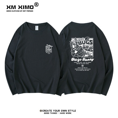 Ανδρική μπλούζα casual με γράμματα σε πολλά χρώματα