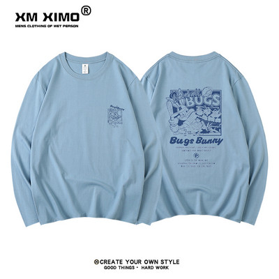 Ανδρική μπλούζα casual με γράμματα σε πολλά χρώματα