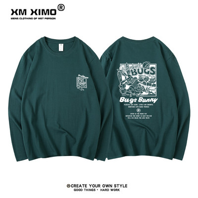 Ανδρική μπλούζα casual με γράμματα σε πολλά χρώματα