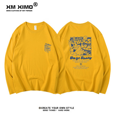 Ανδρική μπλούζα casual με γράμματα σε πολλά χρώματα