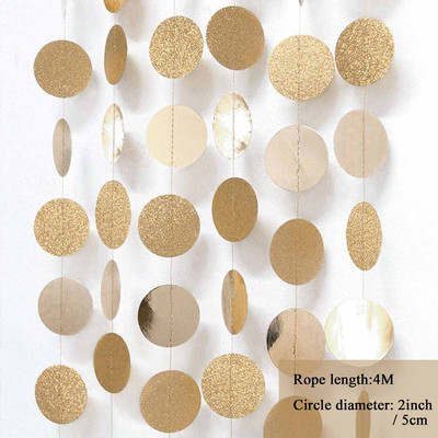 Banner de hârtie La mulți ani, ghirlandă cu ciucuri din aur roz, decorațiuni pentru petreceri, adulți, copii, prima fată, pentru baloane confetti