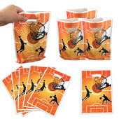 10/30 tk korvpalli kinkekott korvpalliteemaliste peotarvikute jaoks Kid Boy Happy Birthday Kaunistuseks kandekott Baby Shower soosib