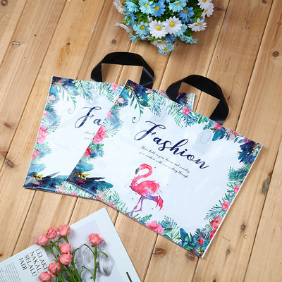 Ευχαριστούμε Πλαστικές τσάντες δώρου με λαβή Αγορές Μπομπονιέρα γάμου καραμέλα τούρτα κοσμήματα Τσάντες συσκευασίας για θήκες δώρων