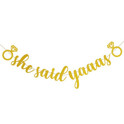 1 set Mireasa sa fie banner steaguri din aur trandafir pentru petrecerea burlacilor Petrecerea burlacilor dus de nunta petrecere de logodna nunta dus