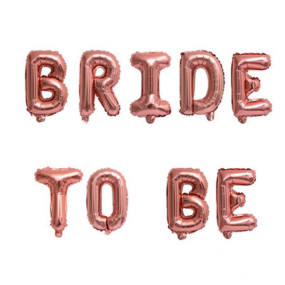 1 set Mireasa sa fie banner steaguri din aur trandafir pentru petrecerea burlacilor Petrecerea burlacilor dus de nunta petrecere de logodna nunta dus