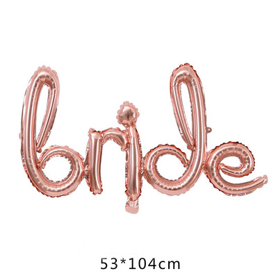 1 set Mireasa sa fie banner steaguri din aur trandafir pentru petrecerea burlacilor Petrecerea burlacilor dus de nunta petrecere de logodna nunta dus