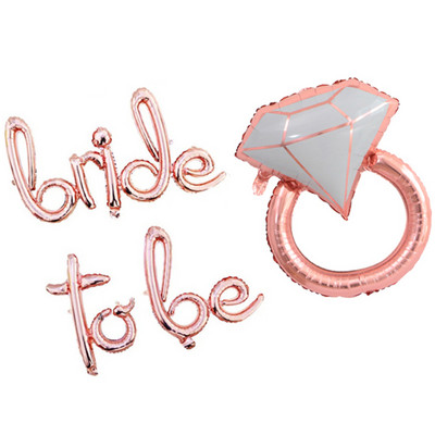 1 set Mireasa sa fie banner steaguri din aur trandafir pentru petrecerea burlacilor Petrecerea burlacilor dus de nunta petrecere de logodna nunta dus