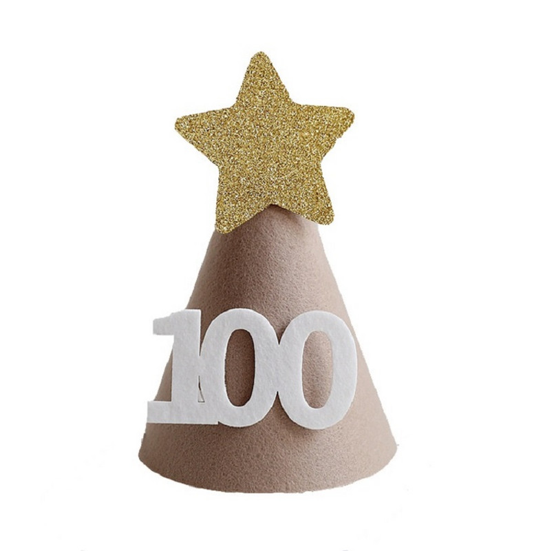 Baby Shower Khaki Kepurė su gimtadieniu Korėjietiško stiliaus vakarėlio kepurė 3 m. Suaugusiųjų gimtadienio kepuraitės Vaikų galvos apdangalai 1. 2 d.