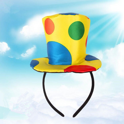 Mehed, naised, naljakad täpid, tsirkusekloun, silindrimütsid, kostüümid, mütsid, kingitused lastele sünnipäevapeol. Cosplay-rekvisiidid pühadekaunistus