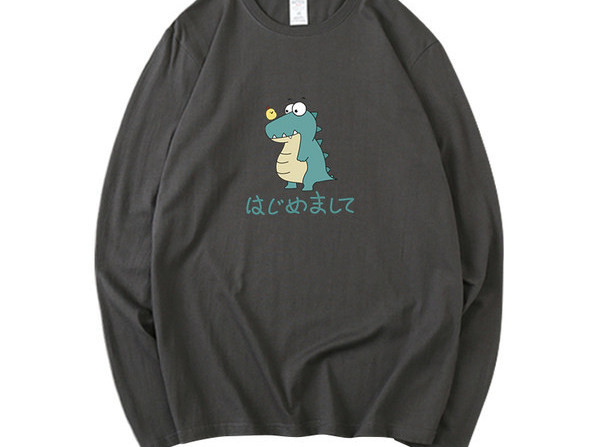 Bluză bărbătească elegantă, cu decolteu oval și imprimeu