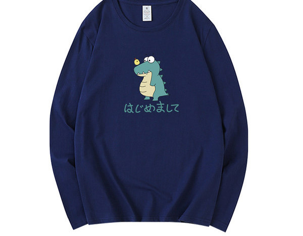 Bluză bărbătească elegantă, cu decolteu oval și imprimeu