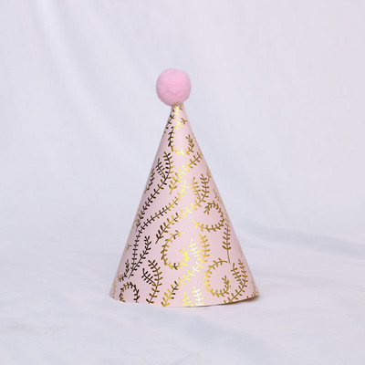 1 vnt./vnt. Gimtadienio kepuraitės Vaikai Berniukas Mergaitė Juoda Gimtadienio vakarėlio dekoracijos Su gimtadieniu Popierinė kepurė Princo princesės karūna