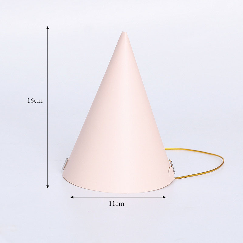1 vnt./vnt. Gimtadienio kepuraitės Vaikai Berniukas Mergaitė Juoda Gimtadienio vakarėlio dekoracijos Su gimtadieniu Popierinė kepurė Princo princesės karūna
