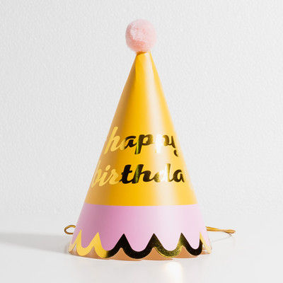 Pălării de petrecere de aniversare Con de hârtie Pompoane din pâslă Artizanat pentru copii Adulti Accesorii pentru costume de petrecere Culori asortate S00958