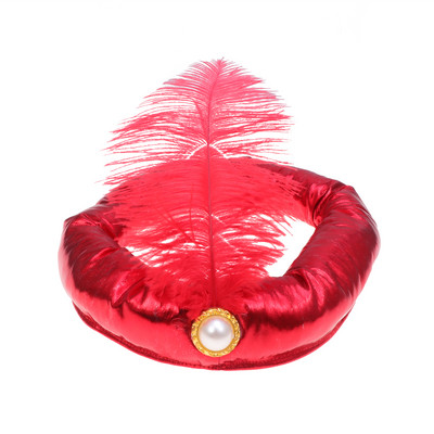 Halloween Kings Hat индийски султан принц шапка арабски шапки декорация от пера шапка за момчета парти консумативи за косплей 3 цвята