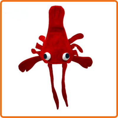 Pitsahamburgeri röstitud Türgi jalgpall homaari klouni müts Rumal kostüümipidu lastele lastele Täiskasvanute lihavõttepühade jõulud