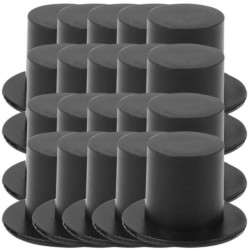 50 tk. Mütsid Minimüts Lumememm Väike miniatuurne peomeisterdus Pisike mustkunstnik Must tarvikud Funktsioon Dekoratiivne Multi Armas Kawaii