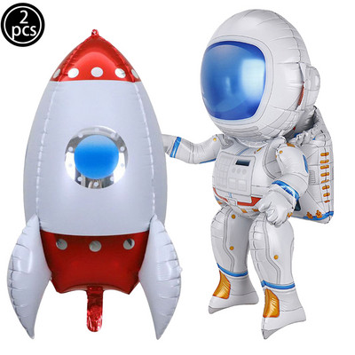 Pălării pentru petrecere de aniversare în spațiu și rachetă Pălărie cu cer înstelat Pălării cu conuri de astronaut Copii bebeluși de un an Pălării de la mulți ani Accesorii pentru petreceri