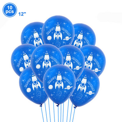 Pălării pentru petrecere de aniversare în spațiu și rachetă Pălărie cu cer înstelat Pălării cu conuri de astronaut Copii bebeluși de un an Pălării de la mulți ani Accesorii pentru petreceri