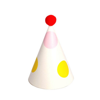 1x Καπέλο γενεθλίων Παιδικά κωνικά καπέλα για πάρτι γενεθλίων για Baby Shower Ομαδικές δραστηριότητες για πάρτι γενεθλίων Φανταχτερό φόρεμα Καπέλα για πάρτι