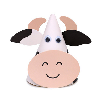 1x Gimtadienio kepurė Vaikų kūgio Gimtadienio vakarėlio kepuraitės, skirtos Baby Shower Gimtadienio vakarėliui grupiniai užsiėmimai Puošnios suknelės Vakarėlio kepurės Dekoracijos