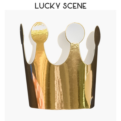 Σετ 10 τμχ Σετ συλλεκτικά καπέλα και στέμμα για πάρτι γενεθλίων για παιδιά ή ενήλικες Αξεσουάρ κοστουμιών Διάφορα χρώματα S00233