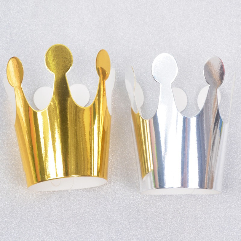 10 bucăți pălărie de aniversare pentru copii, pălării de hârtie pentru mulți ani, decorațiuni de petrecere a coroanei prințesei pentru băieți, fete, decorațiuni pentru petrecerea de aniversare