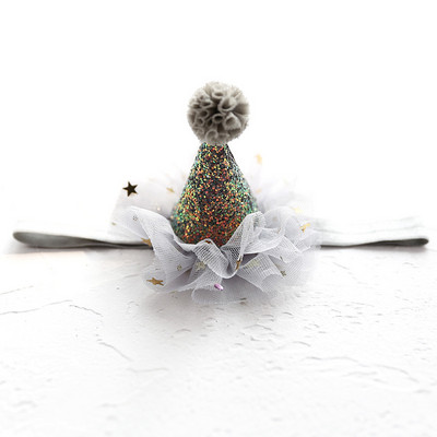 1 bucăți prințesă coroană drăguță fetiță ac de păr dantelă stea strălucitoare accesorii pentru păr accesorii pentru pălărie pentru petrecere de aniversare pentru copii