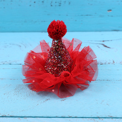 1 bucăți prințesă coroană drăguță fetiță ac de păr dantelă stea strălucitoare accesorii pentru păr accesorii pentru pălărie pentru petrecere de aniversare pentru copii