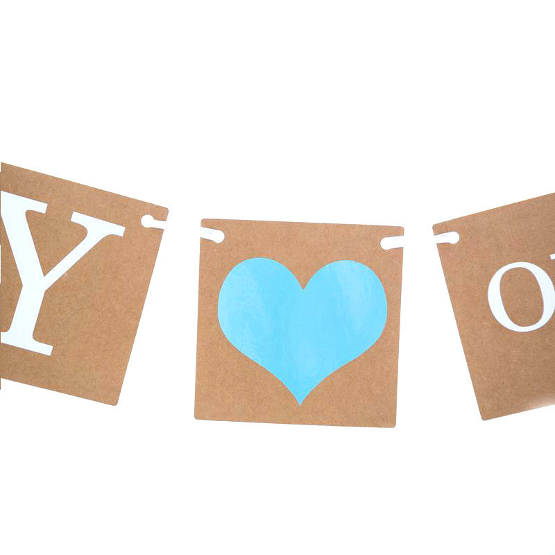 Banner cu bunting nou pentru petrecere, consumabile pentru evenimente, băiat sau fată, baby shower, petrecere de nuntă, ghirlandă suspendată, festival, dezvăluire de gen