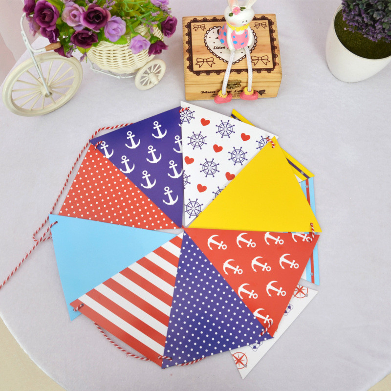 Banner cu bunting nou pentru petrecere, consumabile pentru evenimente, băiat sau fată, baby shower, petrecere de nuntă, ghirlandă suspendată, festival, dezvăluire de gen