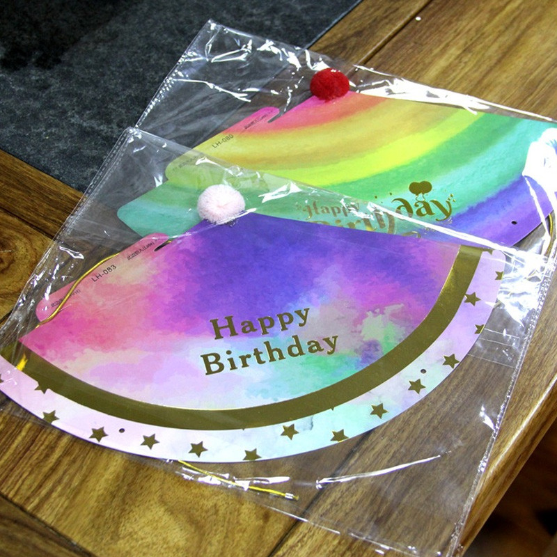 1vnt gimtadienio kepurės vaikams berniukui mergaitei juodos gimtadienio šventės dekoracijos su gimtadieniu popierinė kepurė princo princesės karūna