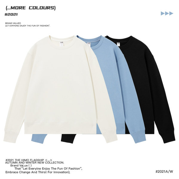 Ümara kaelusega vabaaja meeste pluus - mitut värvi