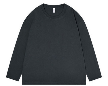 Ühevärviline meeste lai ovaalse kaelusega pluus