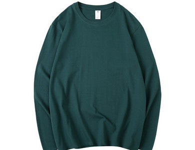 Uus mudel ühevärviline ovaalse kaelusega meeste pluus