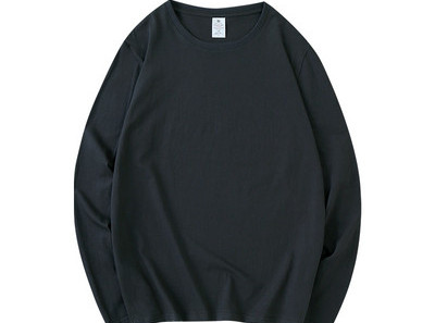 Uus mudel ühevärviline ovaalse kaelusega meeste pluus