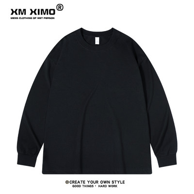 Ανδρική μονόχρωμη μπλούζα με γιακά πόλο